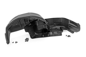 Ford F-150 Rear Wheel Well Liners - Rough Country - Black - '21-'23
